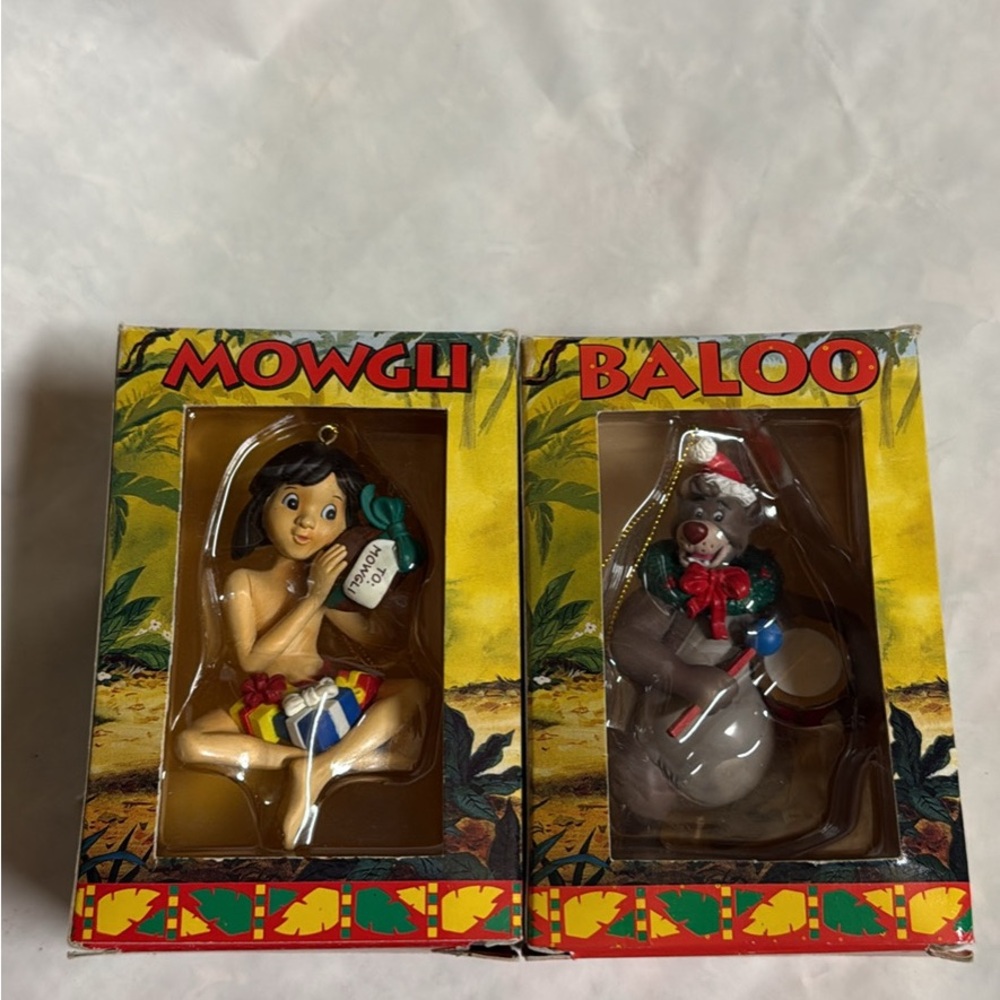 Vintage Walt Disney The Jungle Book Ornaments